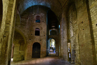 interno della rocca paolina di perugia